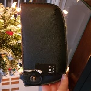 Joy Susan small wristlet clutch - Navy Blue